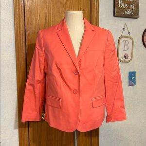 NWT Talbots Pink Jacket - Women’s Size 12P